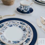 Тарелка суповая Wedgwood Гибискус 23 см, фарфор Wedgwood WGW-40003899 фото 5