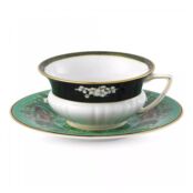 Чашка чайная с блюдцем Wedgwood Изумрудный лес 140 мл, фарфор Wedgwood WGW-1057270 фото 1