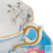 Чашка чайная с блюдцем Wedgwood Wonderlust Цветение 140 мл, фарфор, п/к Wed WGW-40024024 фото 4