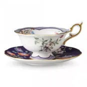 Чашка чайная с блюдцем Wedgwood Wonderlust Полуночный сад 140 мл, фарфор, п WGW-40024023 фото 1