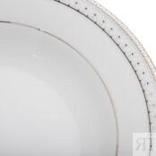 Тарелка суповая Noritake Рочестер Платиновый кант 22,6 см Noritake NOR1703L/91398 фото 3