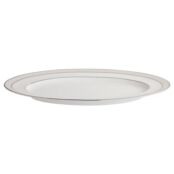 Блюдо овальное Noritake Монтвейл Платиновый кант 31 см, фарфор костяной Nor NOR4807L/97245 фото 2