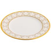 Тарелка десертная Noritake Трефолио, золотой кант 16,5 см, фарфор костяной NOR4945L/97212 фото 2