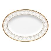 Блюдо овальное Noritake Трефолио, золотой кант 37 см Noritake NOR4945L/97244 фото 1