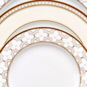 Блюдо овальное Noritake Трефолио, золотой кант 37 см Noritake NOR4945L/97244 фото 3