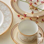 Блюдо овальное Noritake Трефолио, золотой кант 37 см Noritake NOR4945L/97244 фото 4