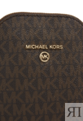 Сумка планшет Michael Kors Jet Set Xbody, коричневый MK151H0SS-O11 фото 5