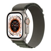 Умные часы Apple Watch Ultra 49mm GPS+Cellular L, серебристый/зеленый MQFP3AE/A / MQF93CH/A фото 1