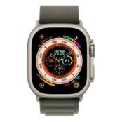 Умные часы Apple Watch Ultra 49mm GPS+Cellular L, серебристый/зеленый MQFP3AE/A / MQF93CH/A фото 2