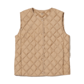 Жилет утепленный Uniqlo Warm padded quilted, бежевый 450451 | Beige COL32 фото 1