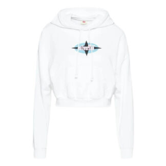 Толстовка Levi's Graphic Laundry Hoodie, белый/синий