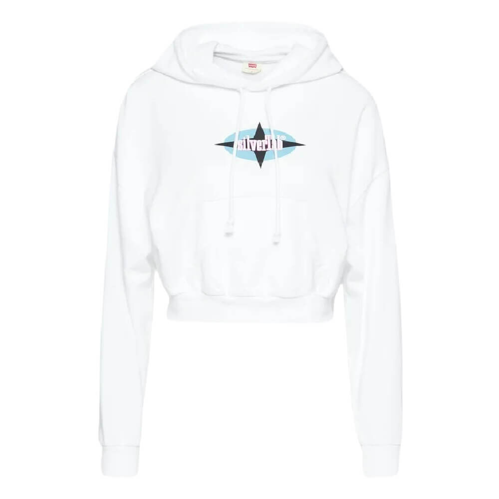 Толстовка Levi's Graphic Laundry Hoodie, белый/синий LE221J06H-A12 фото 1