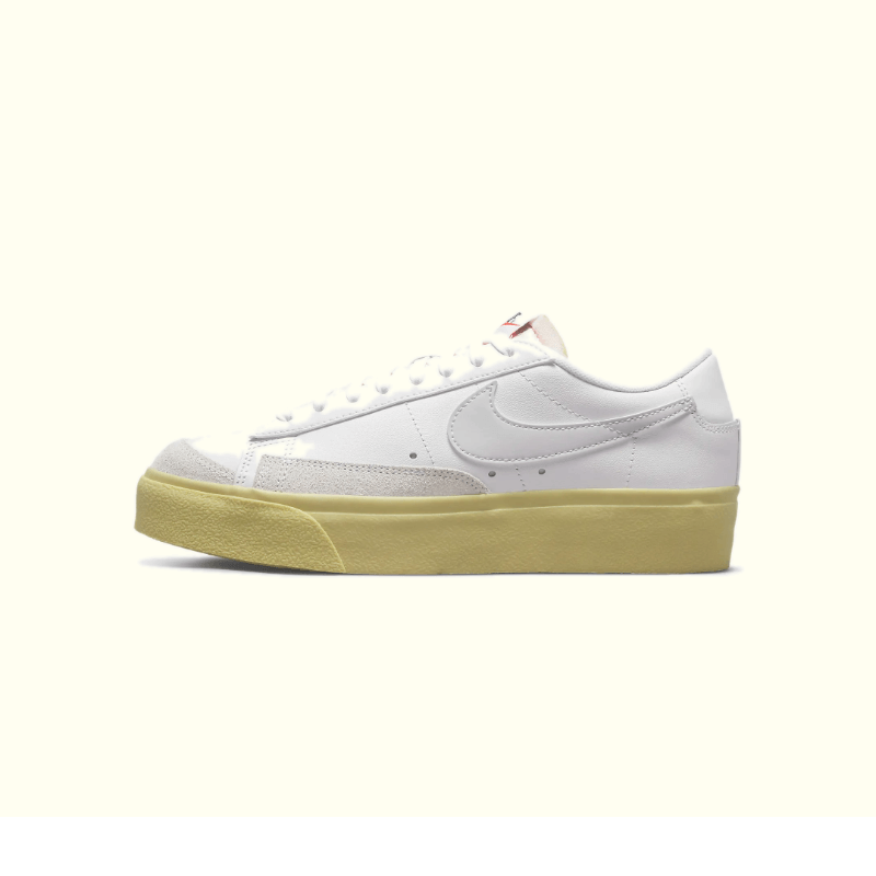 Кеды Nike Blazer Low Platform, белый DJ0292 109 | White фото 1