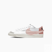 Кеды Nike Blazer Blazer Low '77 Jumbo, белый/розовый DQ1470 102 | White фото 1