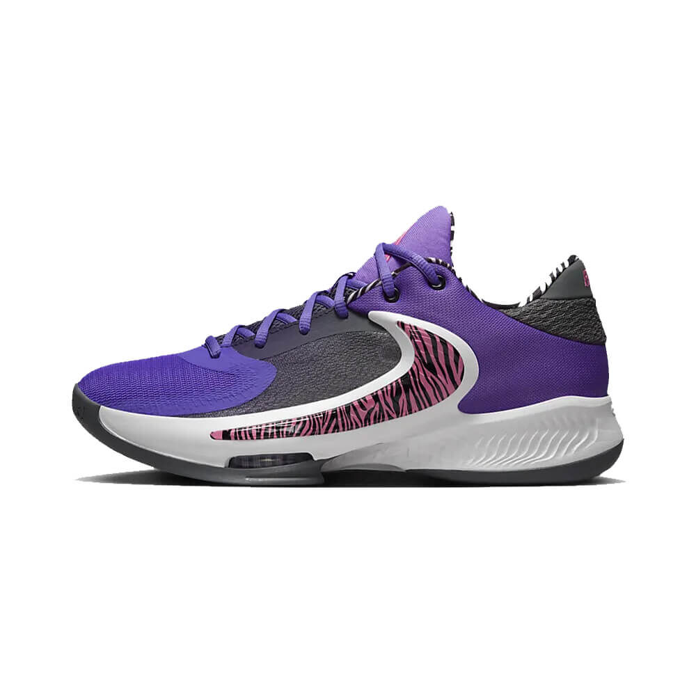 Баскетбольные кроссовки Nike Zoom Freak 4 "Lightning", фиолетовый DO9680 500 | Purple фото 1