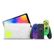 Игровая консоль Nintendo Switch OLED, Splatoon 3 Edition HEGSKCAAAA фото 3