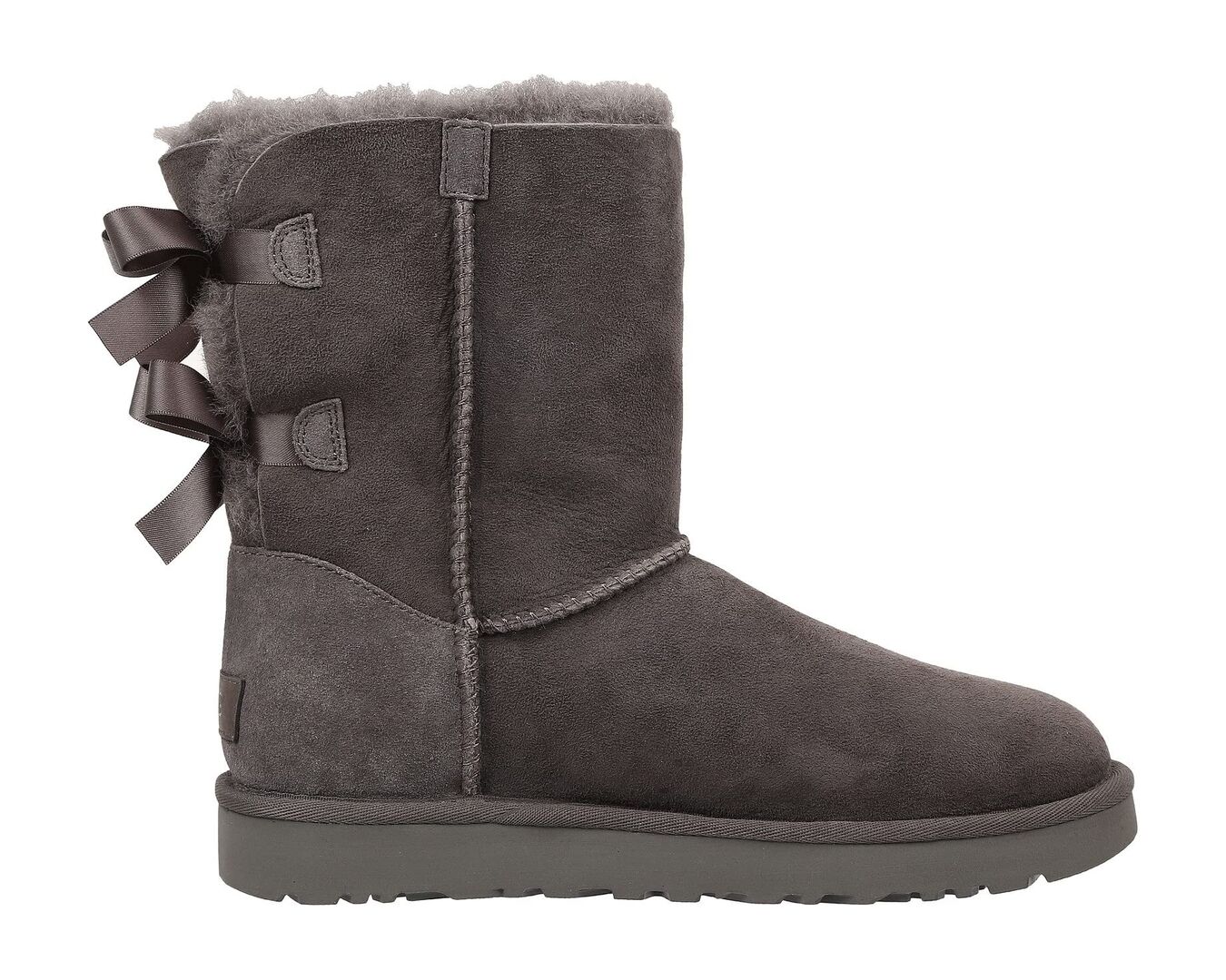 Угги Bailey Bow II UGG, серый 8727087 | Grey фото 1