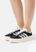 Кроссовки Adidas Originals Gazelle Bold, черный/бежевый AD111A25A-Q11 фото 2