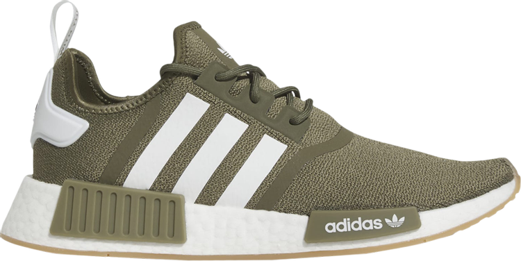 Кроссовки Adidas NMD_R1 'Olive Strata', зеленый IE2278 | Green фото 1