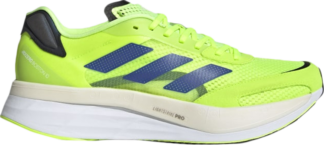 Кроссовки Adidas Adizero Boston 10 'Signal Green Sonic Ink', зеленый