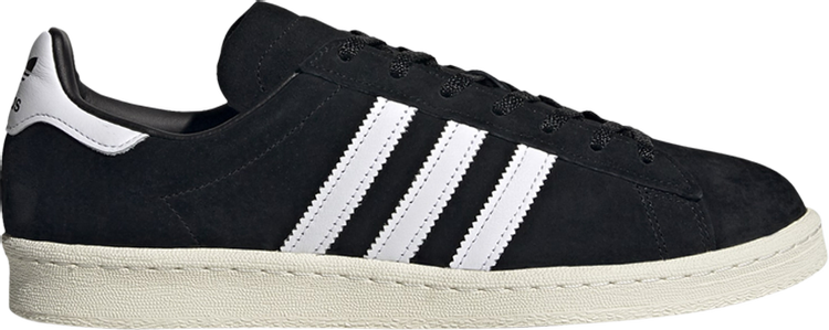 Кроссовки Adidas Campus 80s 'Black White', черный FX5438 | Black фото 1