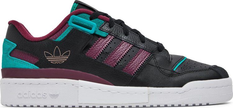 Кроссовки Adidas Forum Exhibit Low 'Black Victory Crimson', черный H01912 | Black фото 1