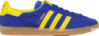 Кроссовки Adidas Stockholm 'Royal Blue Yellow Gum', синий