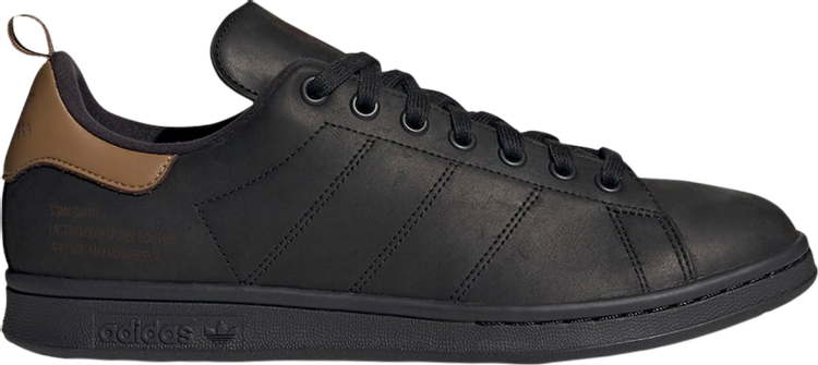 Кроссовки Adidas Stan Smith 'Winterized Pack - Black Raw Desert', черный FZ3477 | Black фото 1