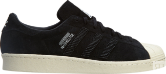 Кроссовки Adidas Neighborhood x Superstar Shelltoe 'Black', черный