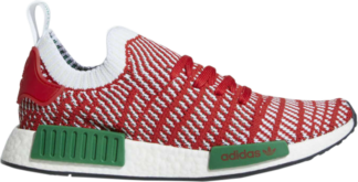 Кроссовки Adidas NMD_R1 STLT Primeknit 'Christmas', красный