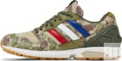 Кроссовки Adidas A Bathing Ape x Undefeated x ZX 5000 'Camo', зеленый Q34751 | Green фото 3