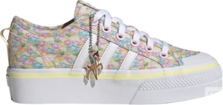 Кроссовки Adidas Disney x Wmns Nizza 'Bambi - Floral', розовый