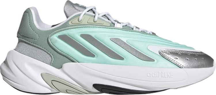 Кроссовки Adidas Wmns Ozelia 'Hazy Green Silver Metallic', зеленый GX3669 | Green фото 1