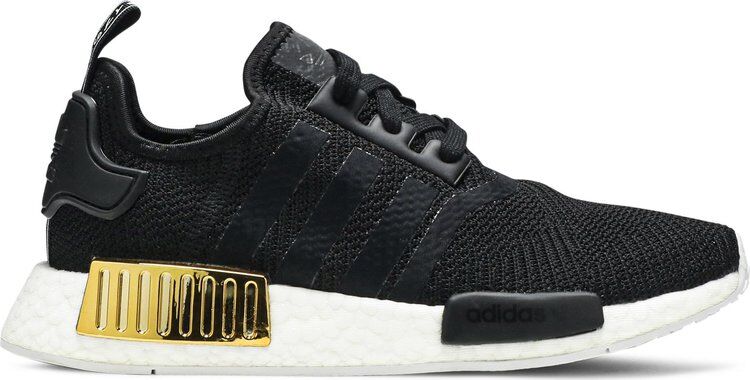 Кроссовки Adidas Wmns NMD R1, черный/золотой EG6702 | Black фото 1