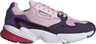 Кроссовки Adidas Wmns Falcon 'Clear Pink Purple', розовый