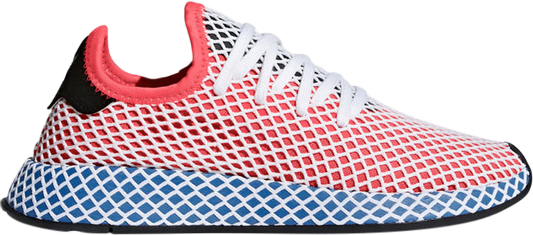 Кроссовки Adidas Wmns Deerupt 'Red Blue', красный AC8466 | Red фото 1