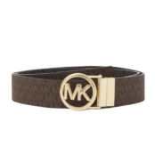 Ремень Michael Kors Logo, коричневый / черный MK151D007-O12 | brown/black/gold-coloured фото 1