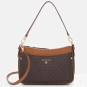 Сумка кросс-боди Michael Kors Jet Charm Pochette Xbody, темно-коричневый/ко MK151H0XV-O11 фото 2