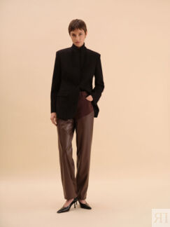 Джинсы Wide Leg Leather от Present & Simple