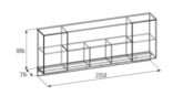 Шкаф навесной Лойс 81 ГЛАЗОВ МЕБЕЛЬ 00-00025546 фото 2